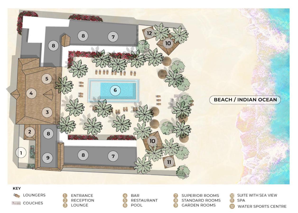 The Loop Beach Resort (Adults Only) Jambiani  Exterior photo